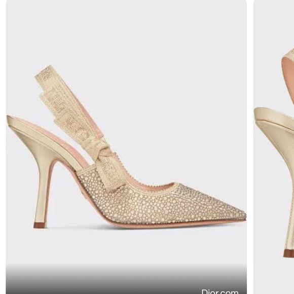 Dior Or J'Adior Slingback Pump Gold - Picture 3 of 8